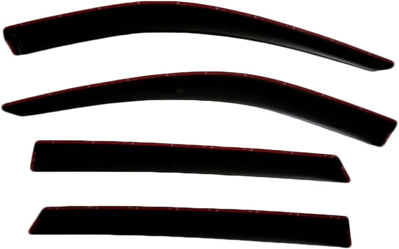 Optimal Co 2020-2025 Tape-on Rain Guards for Hyundai Palisade Side Window Deflector Visors SE SEL XRT Limited Calligraphy Durable Tinted Vent Shade 2021 2022 2023 2024 - Image 5